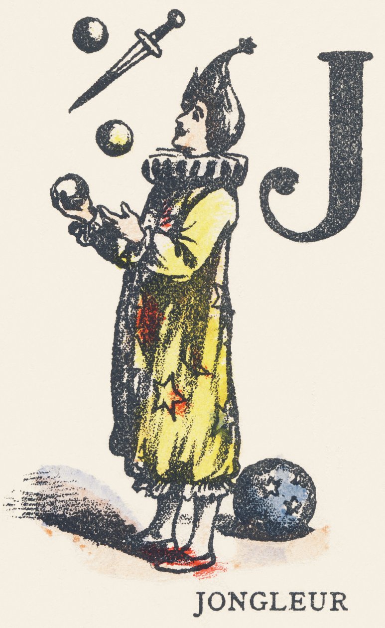 Giocoliere da Unknown artist