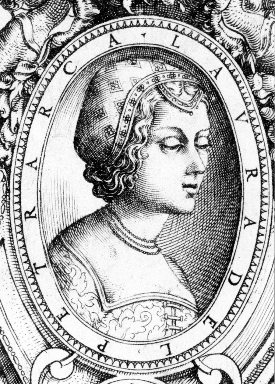 Laure de Noves da Unknown artist