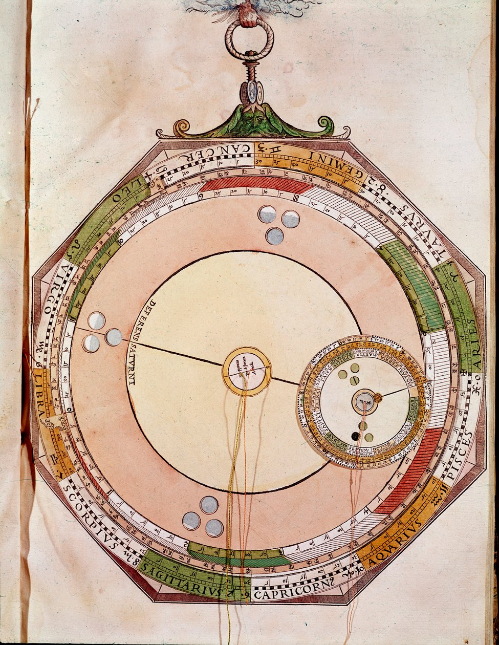 Movimenti di Saturno da Unknown artist