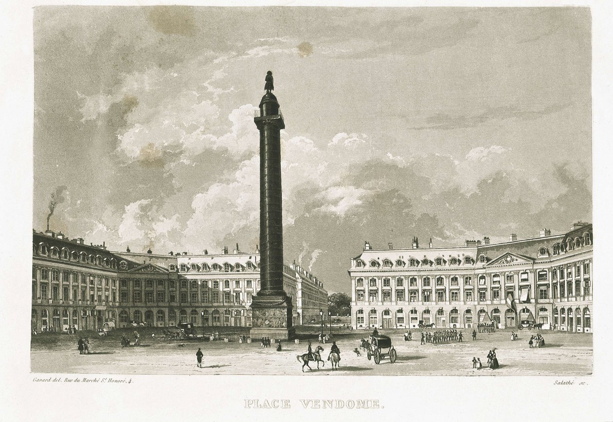 Parigi. Place Vendome da Unknown artist