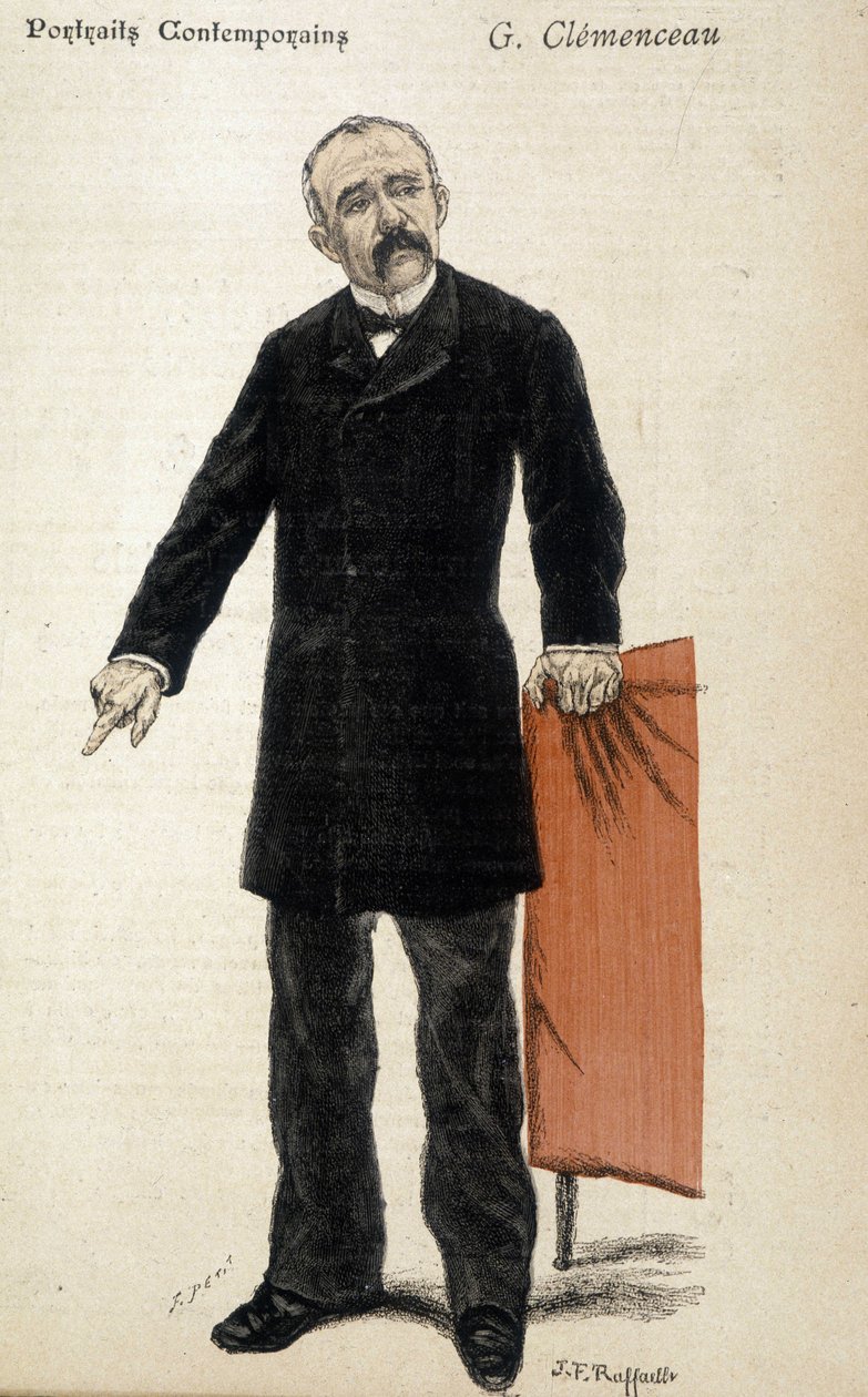 Ritratto di Georges Clémenceau da Unknown artist