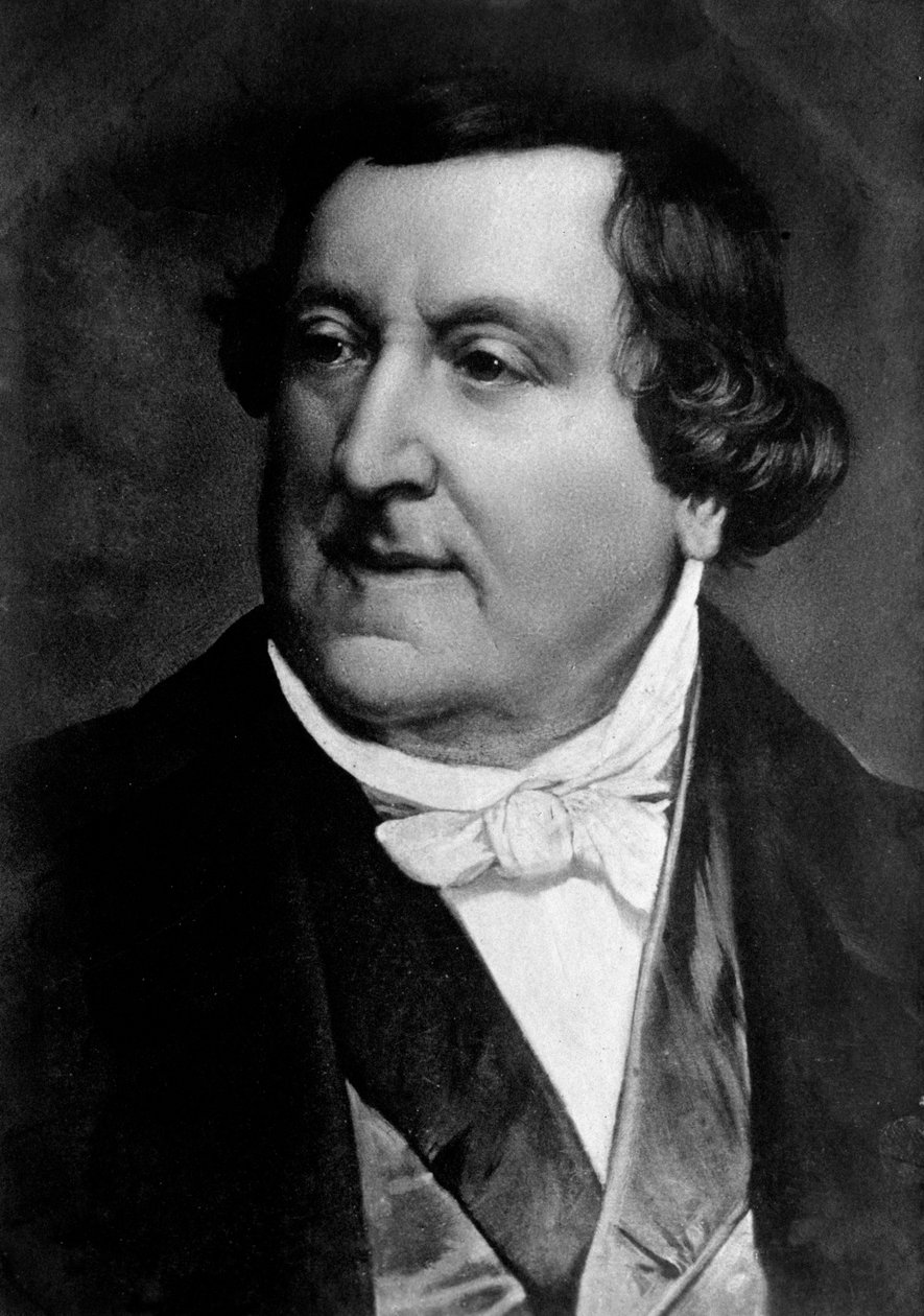 Ritratto di Gioacchino Rossini da Unknown artist