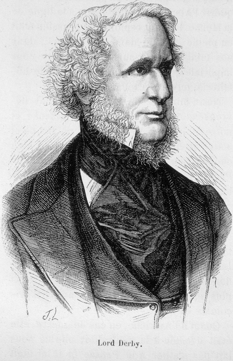 Ritratto di Lord Derby da Unknown artist