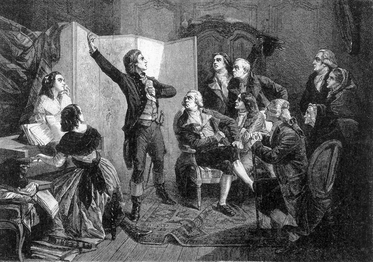 Rouget de Lisle da Unknown artist