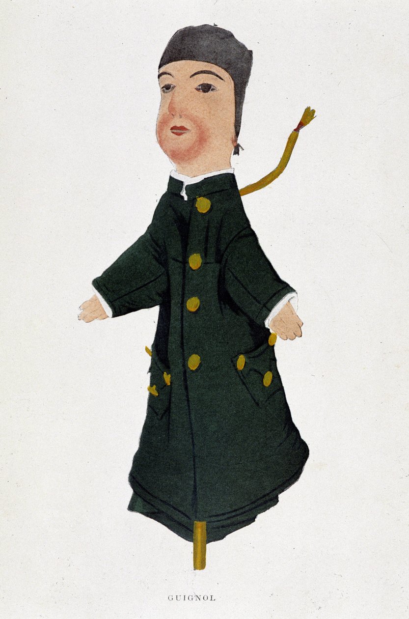 La marionetta Guignol da Unknown artist