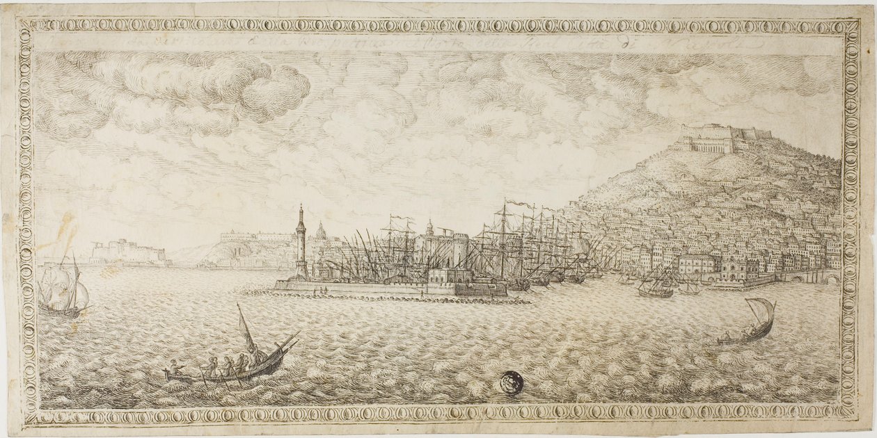 Porto di Napoli da Unknown Italian