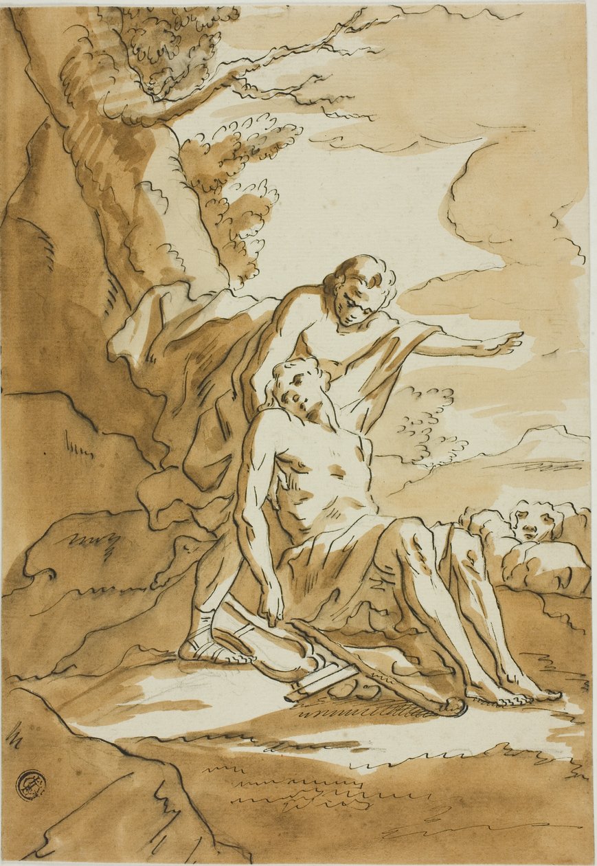 Il buon samaritano da Unknown Italian