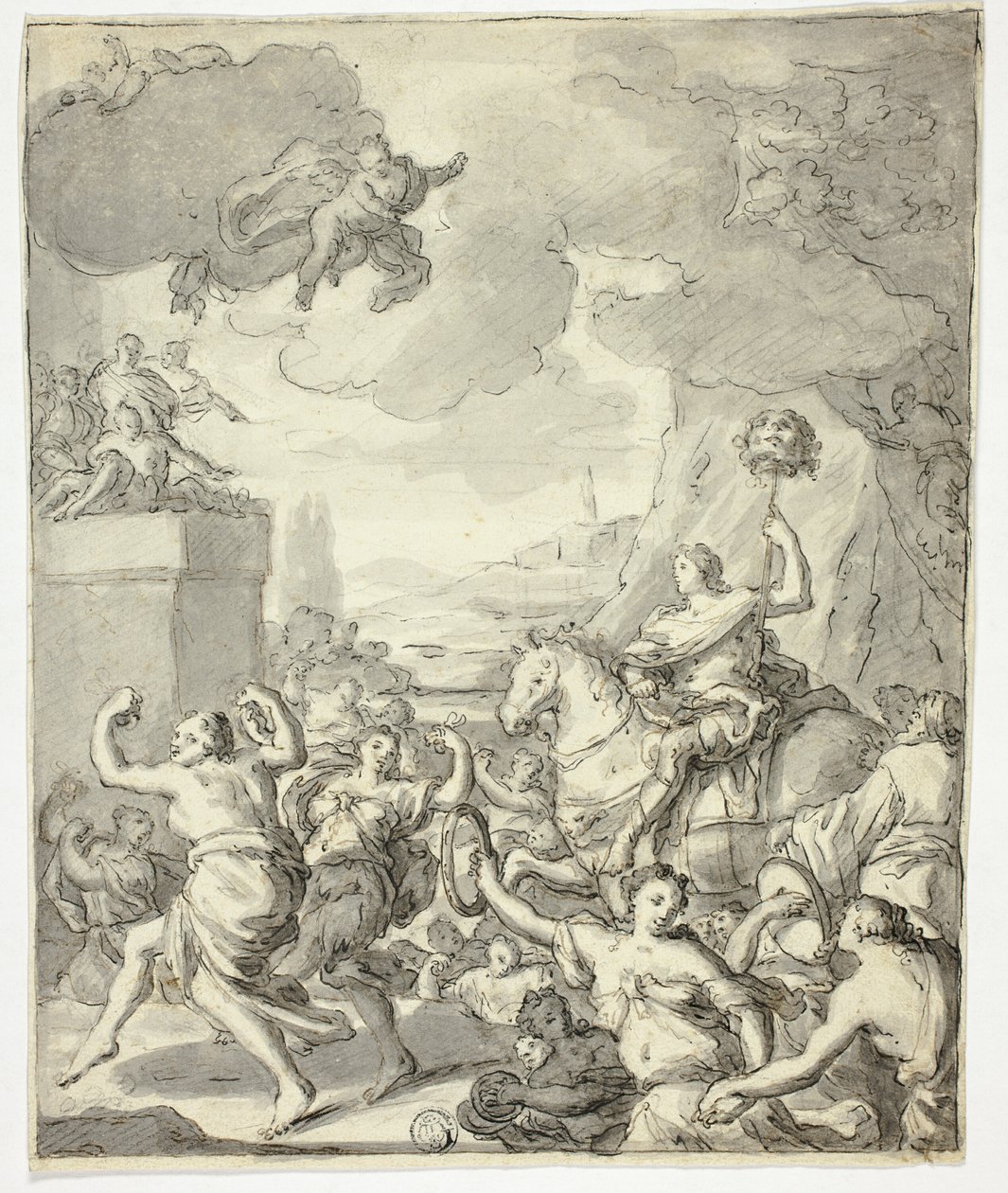 Il trionfo di Davide da Unknown Italian