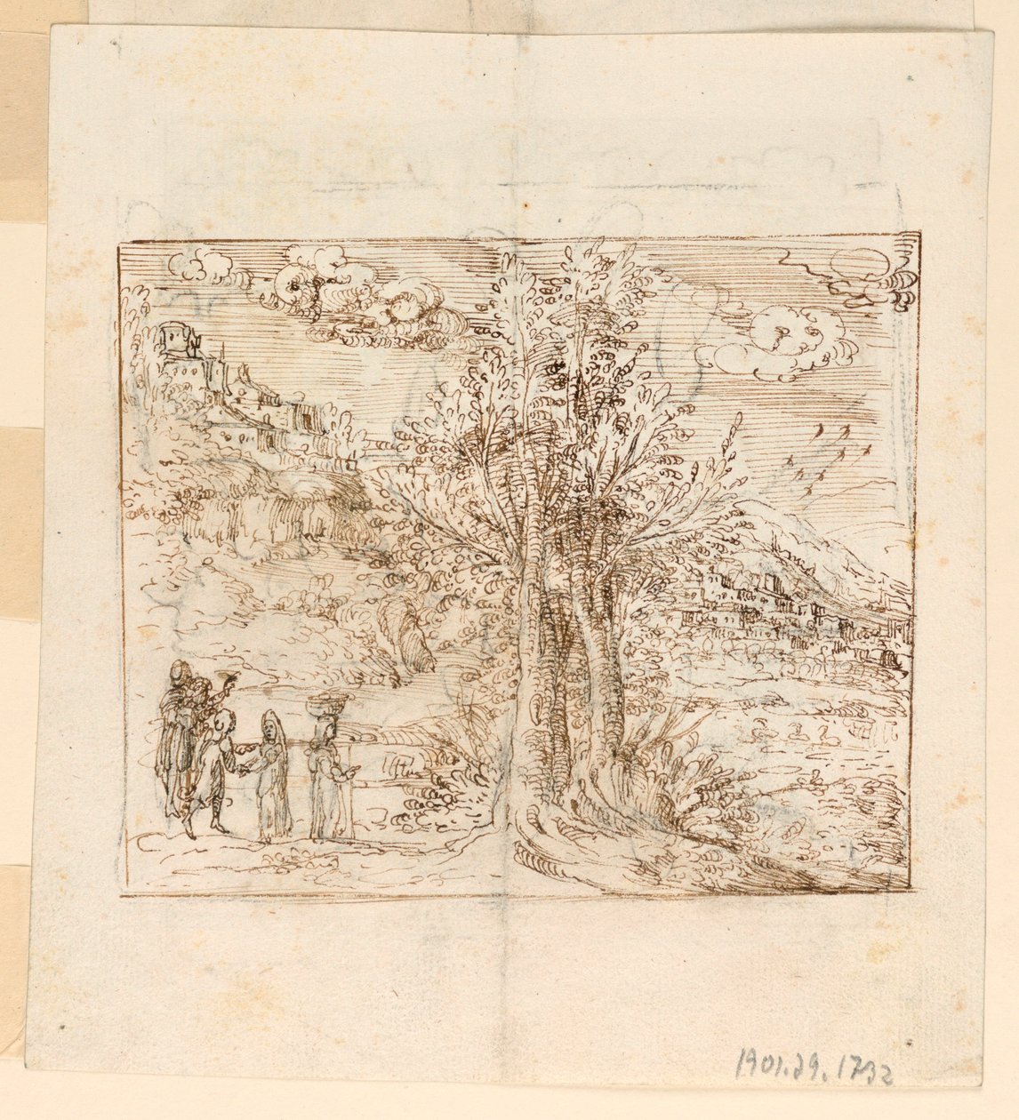 Un paesaggio da Unknown artist