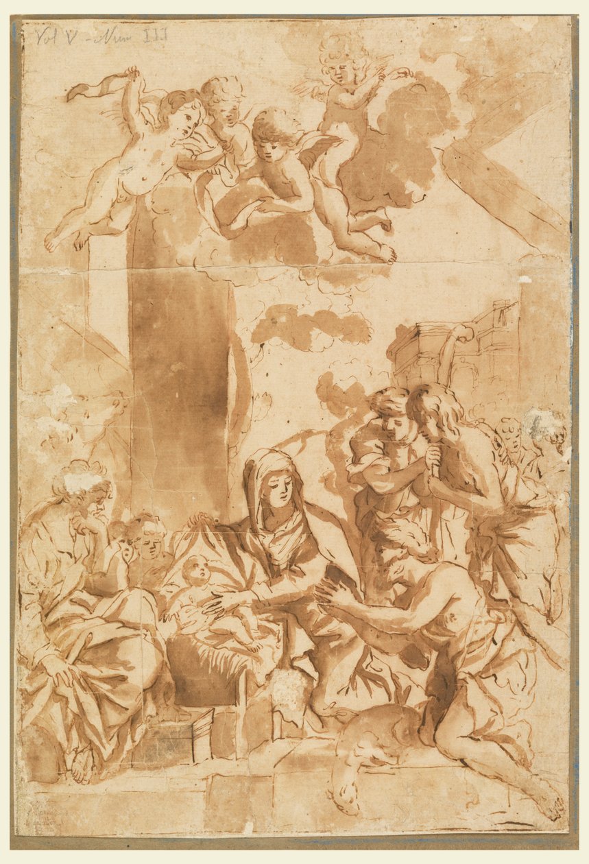Adorazione dei pastori da Unknown artist