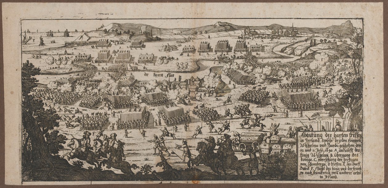 Battaglia del Boyne da Unknown artist