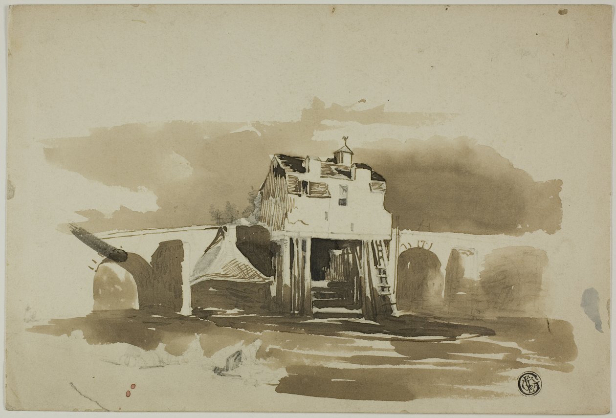 Ponte Nord nello Shropshire da Unknown artist