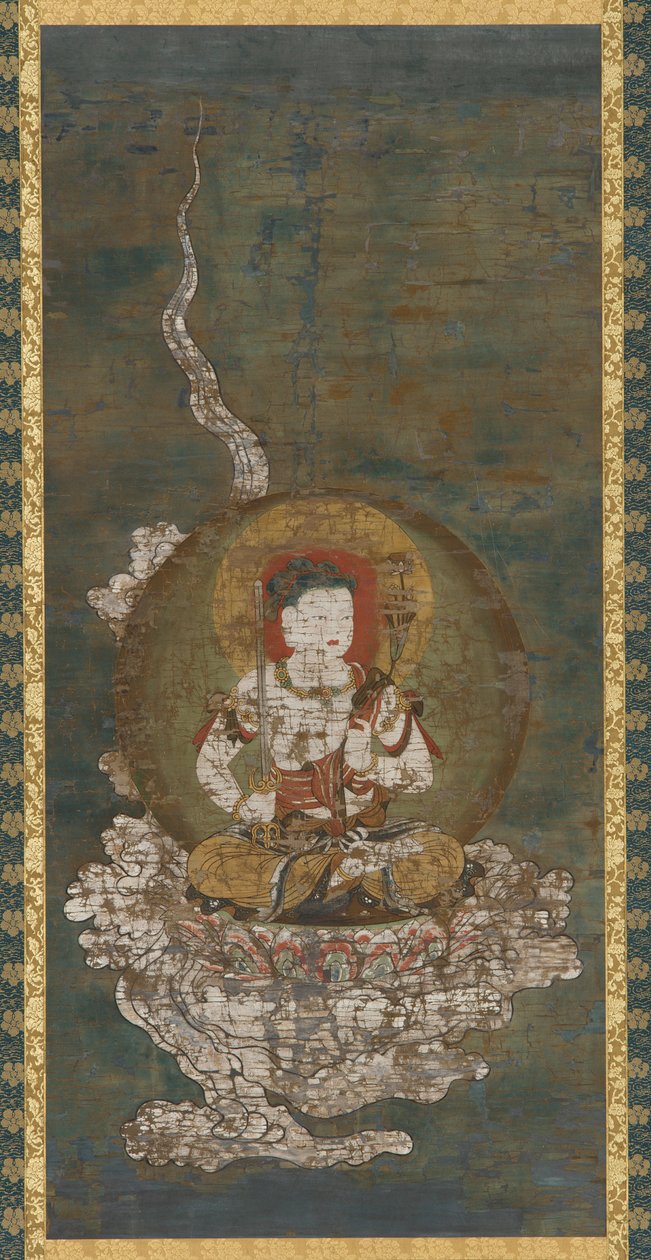 Divinità buddista: Gokei Monju (Manjushri) da Unknown artist