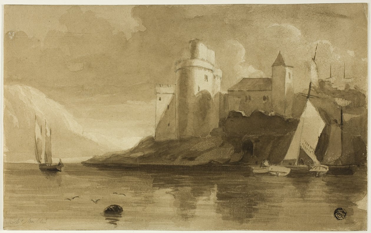 Castello sul lago da Unknown artist