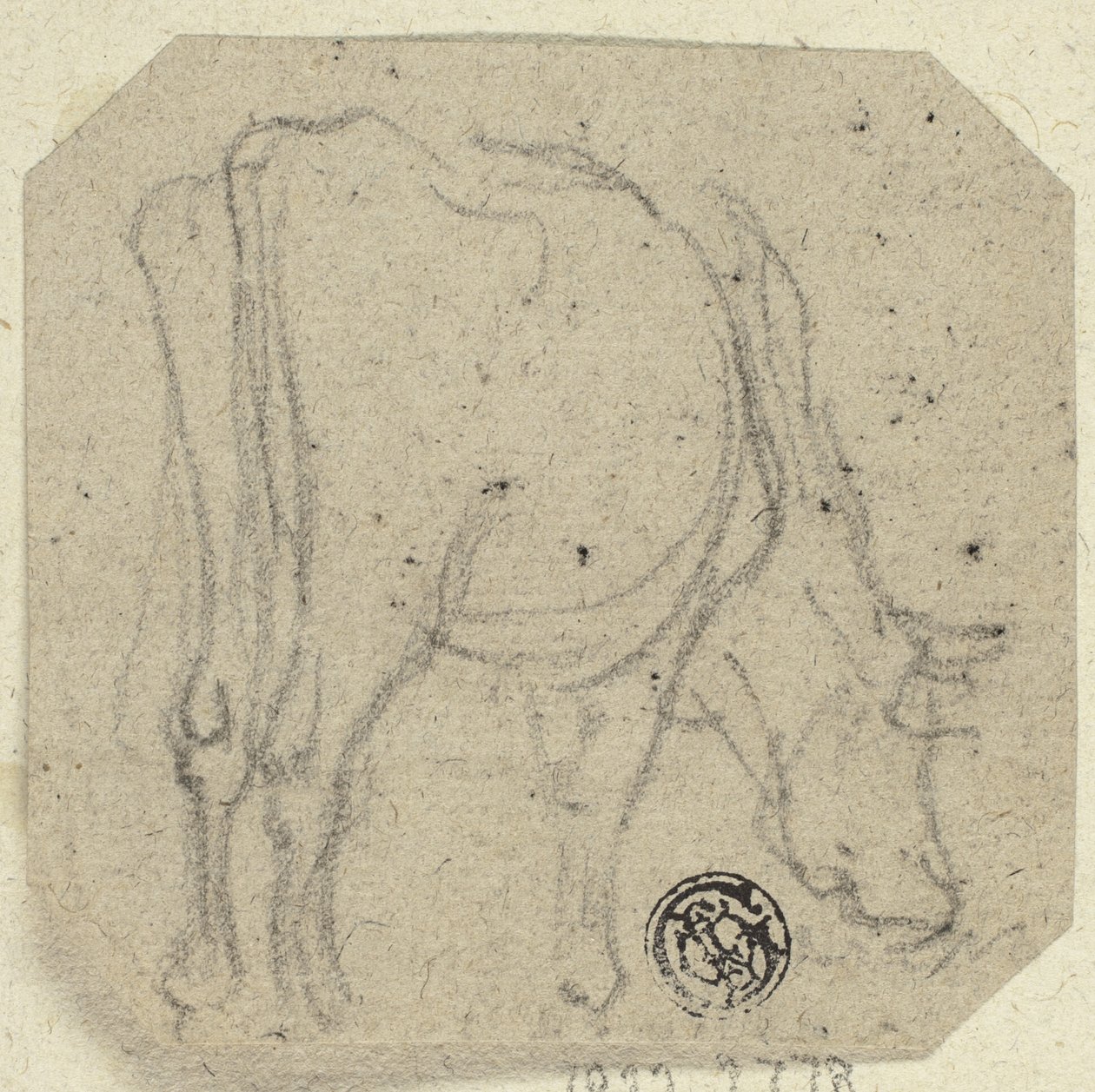 Pascolo delle mucche da Unknown artist