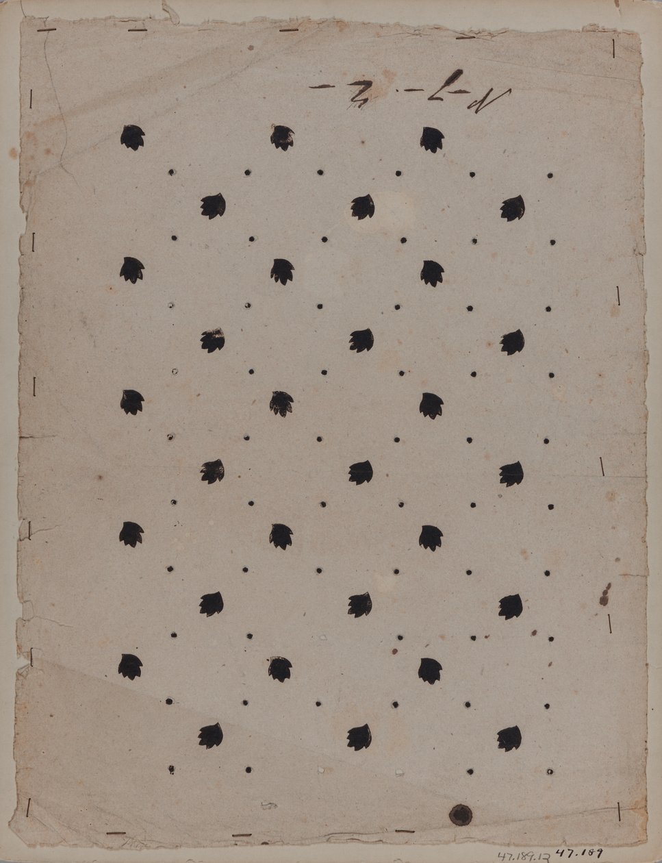 Disegno di Progetto, fine XVIII secolo da Unknown artist
