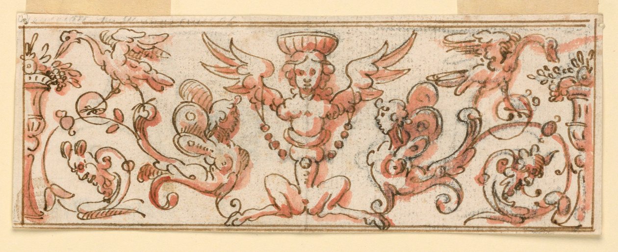 Design per un fregio da Unknown artist