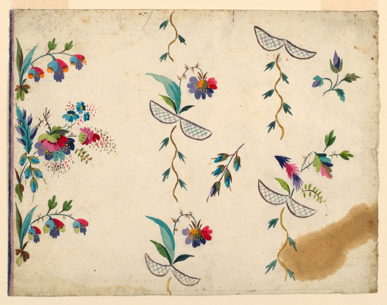 Design per un Panciotto da Unknown artist