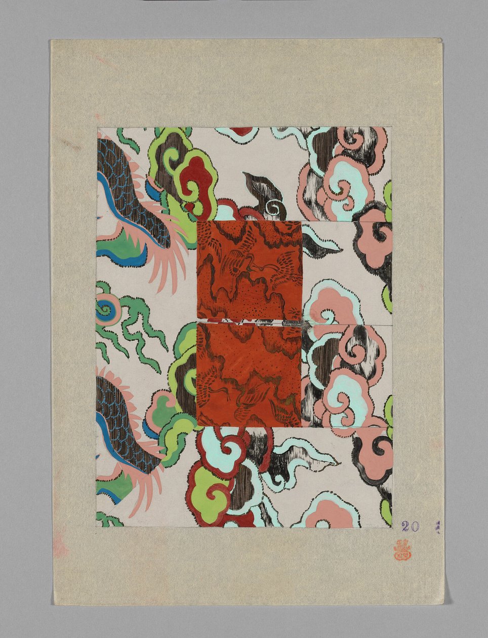 Design su carta da Unknown artist