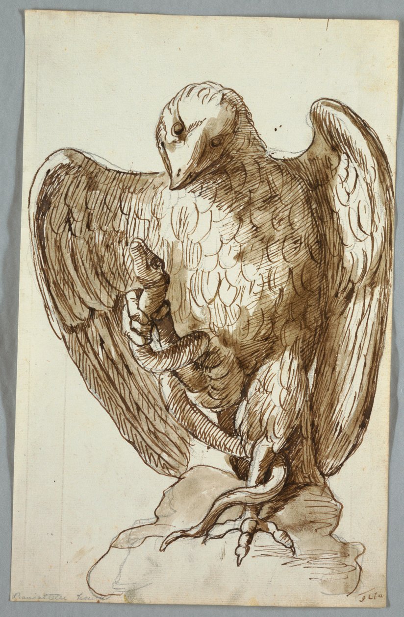 Aquila e serpente da Unknown artist