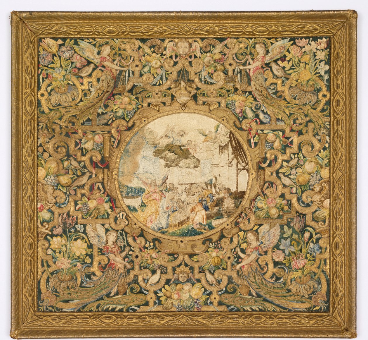 Quadro ricamato da Unknown artist