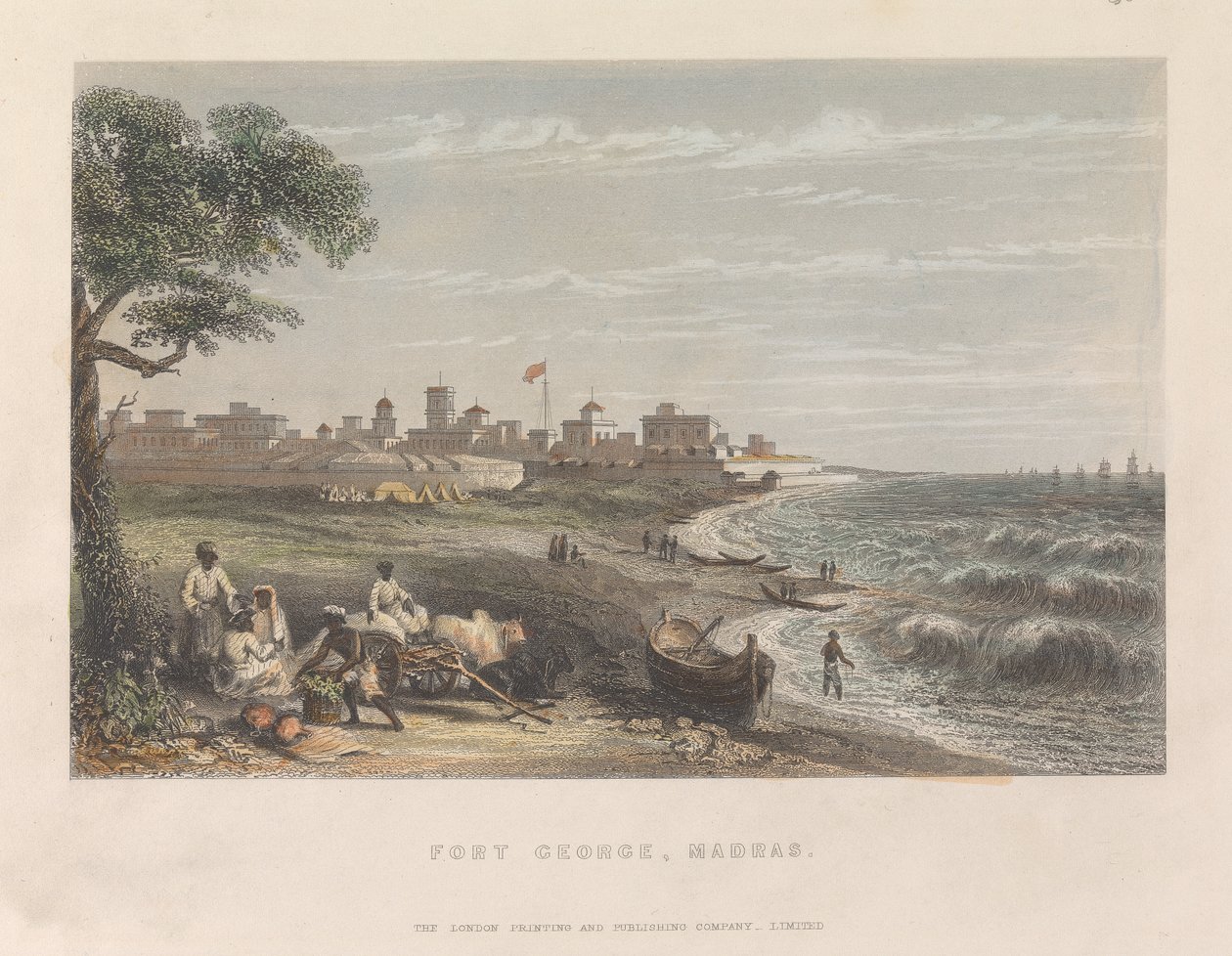 Forte George, Madras da Unknown artist