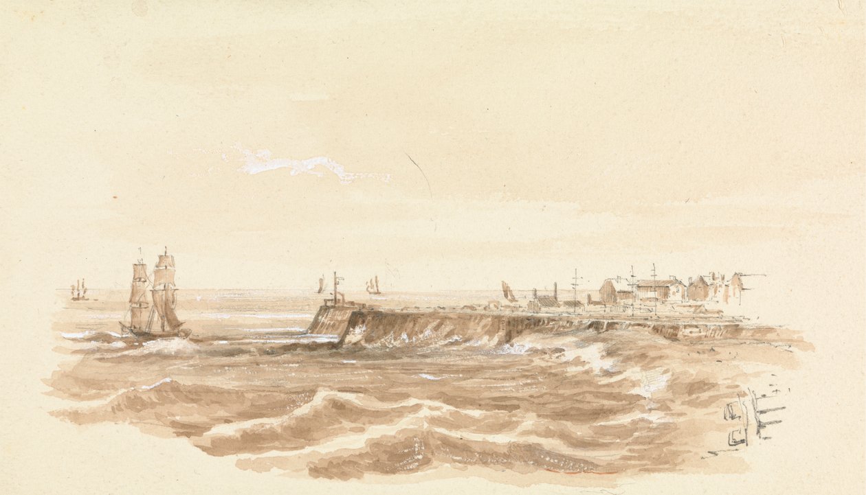 Scena del porto da Unknown artist