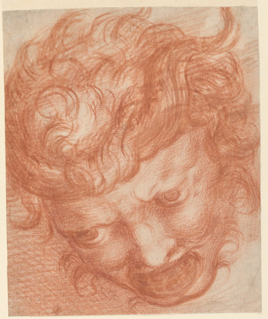 Testa di una furia da Unknown artist