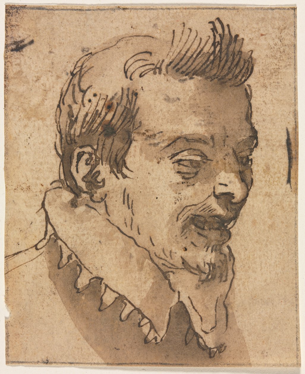 Testa di un Uomo da Unknown artist