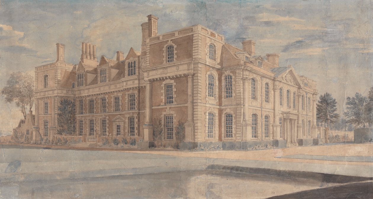 Hill Hall, Essex da Unknown artist