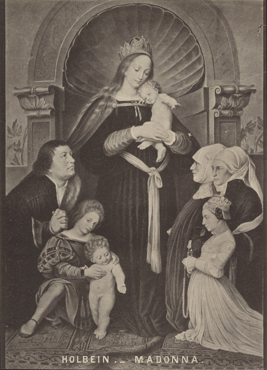 Holbein - Madonna da Unknown artist