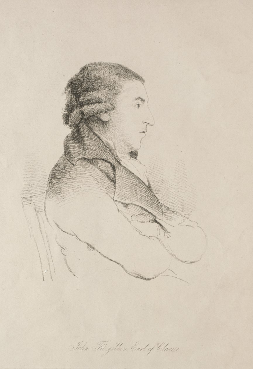 John Fitzgibbon, conte di Clare da Unknown artist