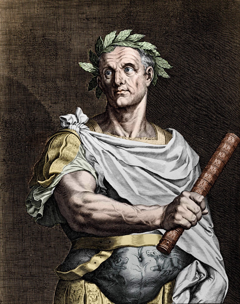 Giulio Cesare (101-44 a.C.), statista romano da Unknown artist
