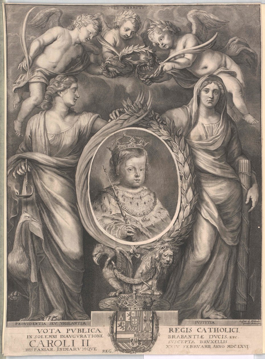 Re di Spagna Carlo II da Unknown artist