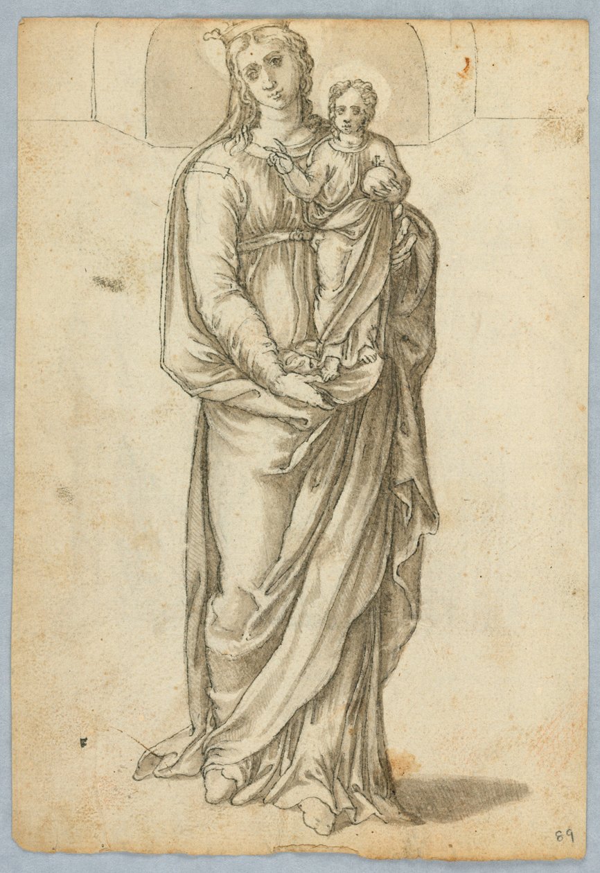 Madonna col Bambino da Unknown artist