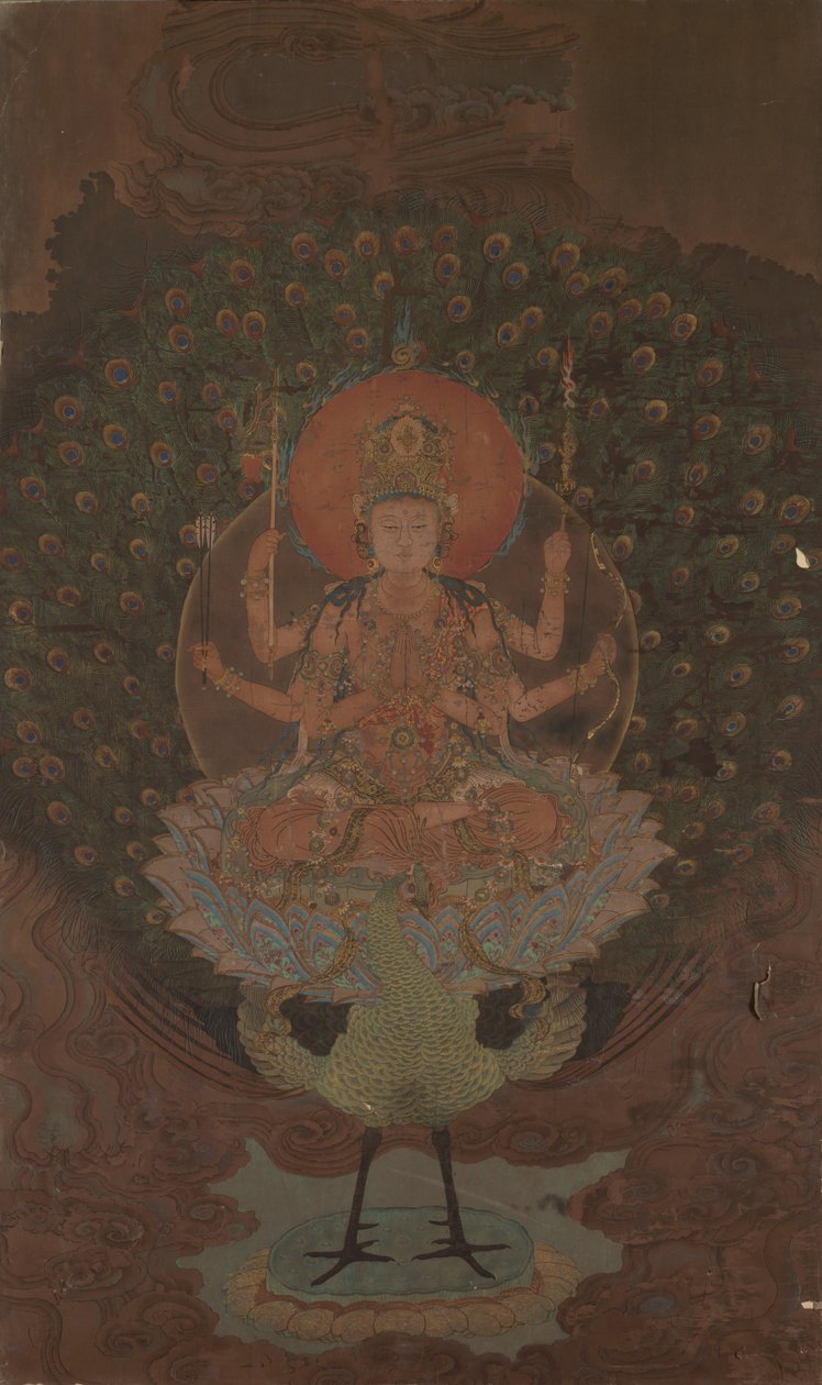 Mahamayuri (Kujaku Myoo) da Unknown artist