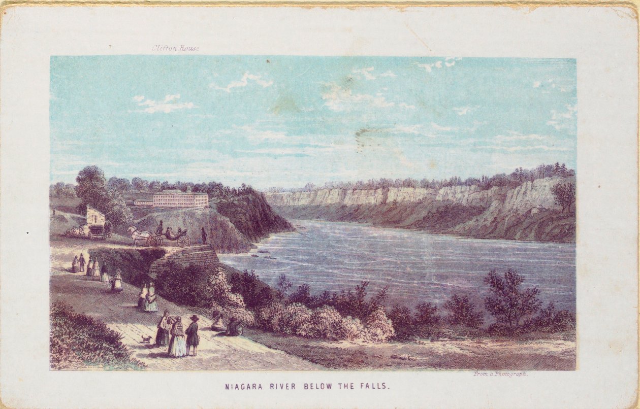 Cascate del Niagara da Unknown artist