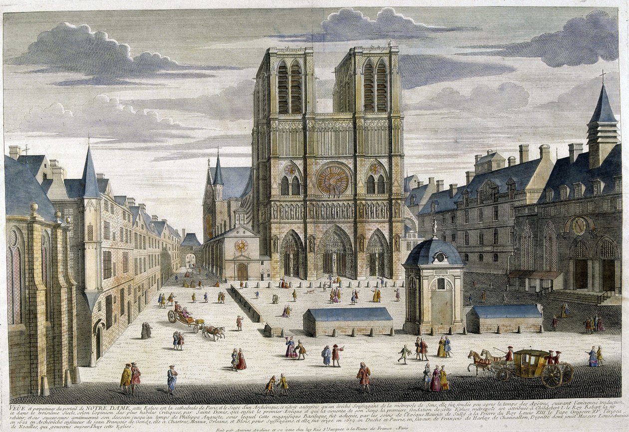 Notre Dame de Paris da Unknown artist