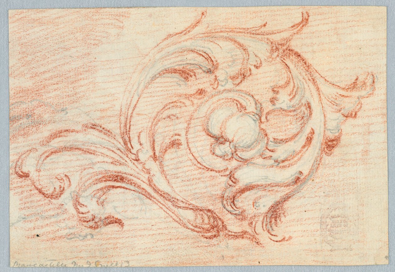 Una Spirale di un Rinceau da Unknown artist