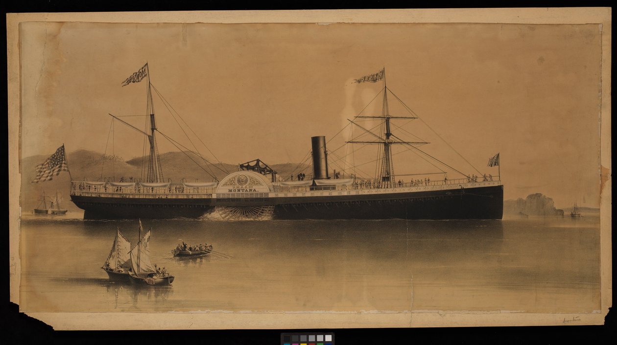 P.M.S.S.Co. Montana da Unknown artist