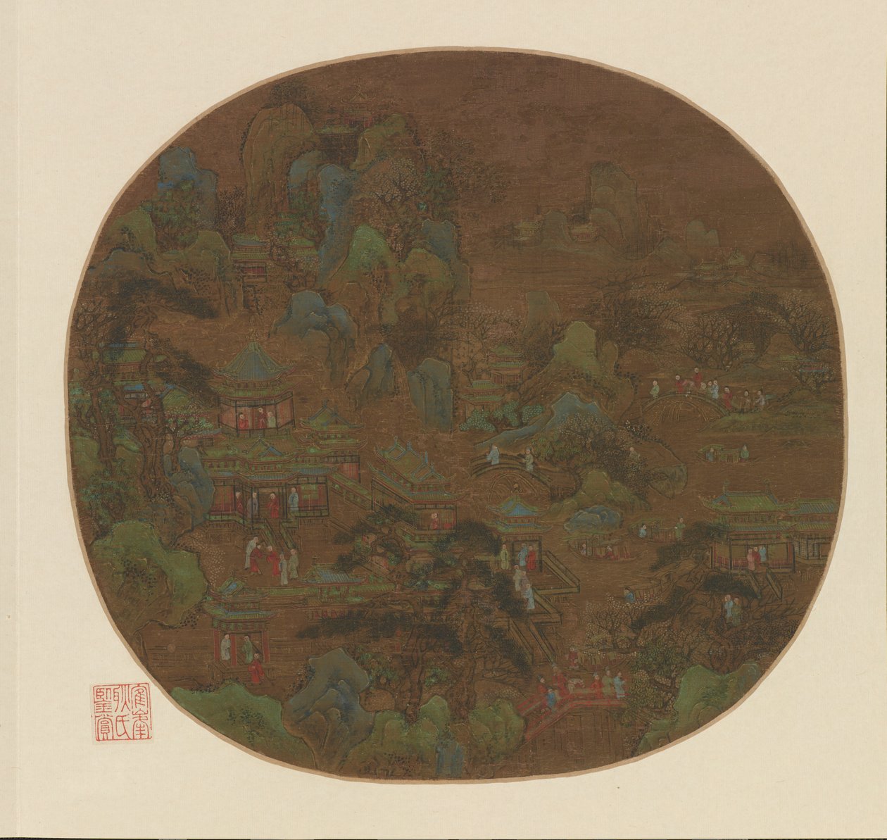 Palazzo e Giardini da Unknown artist