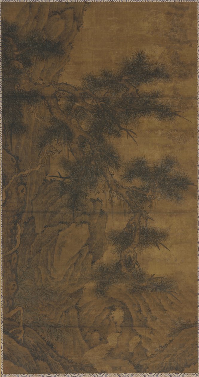 Pino e ruscello da Unknown artist