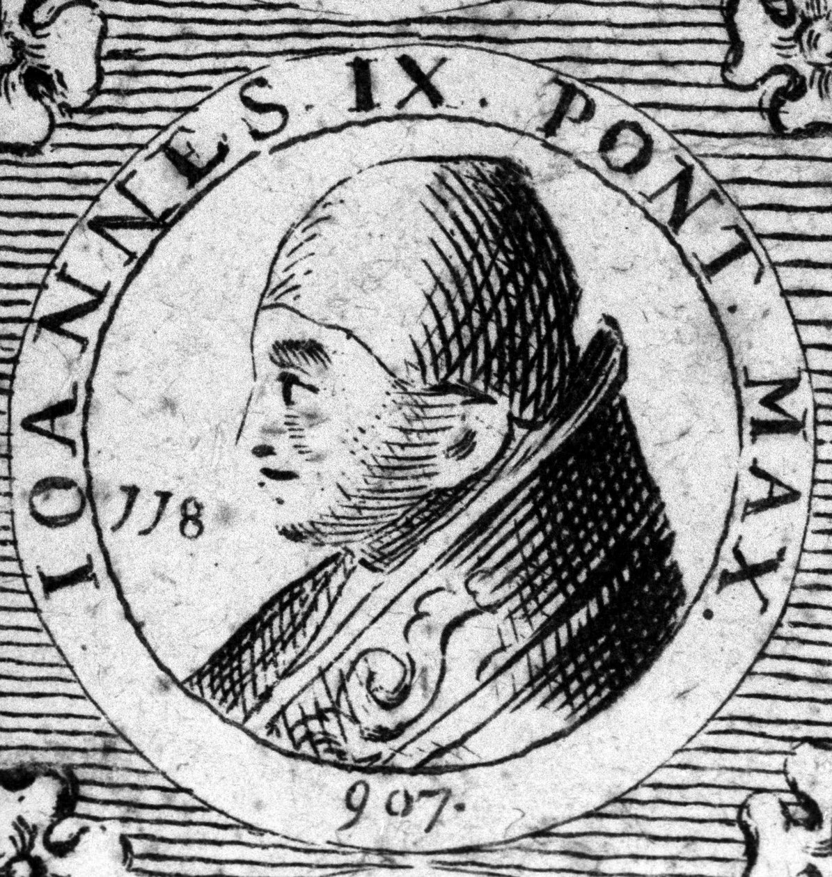Ritratto di Papa Giovanni IX (898-900) da Unknown artist