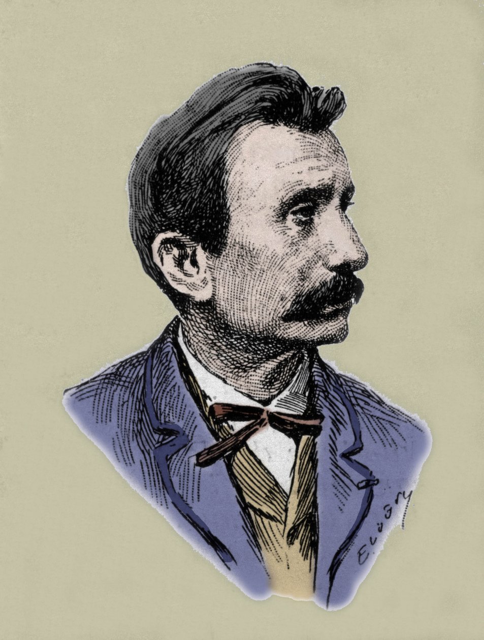 Ritratto di Sacher-Masoch da Unknown artist