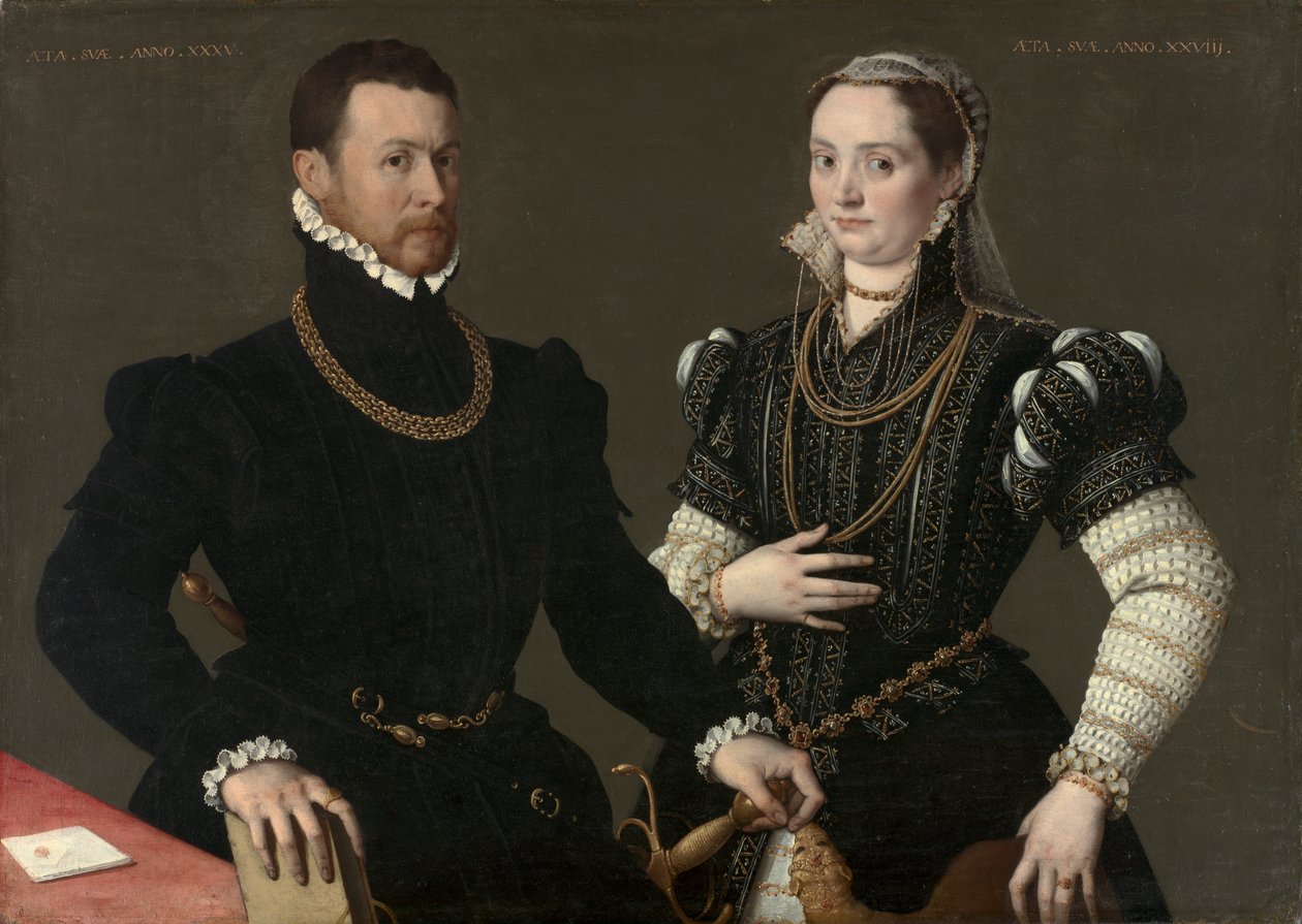 Ritratto di una coppia da Unknown artist