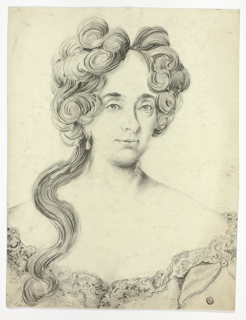 Ritratto di una signora da Unknown artist