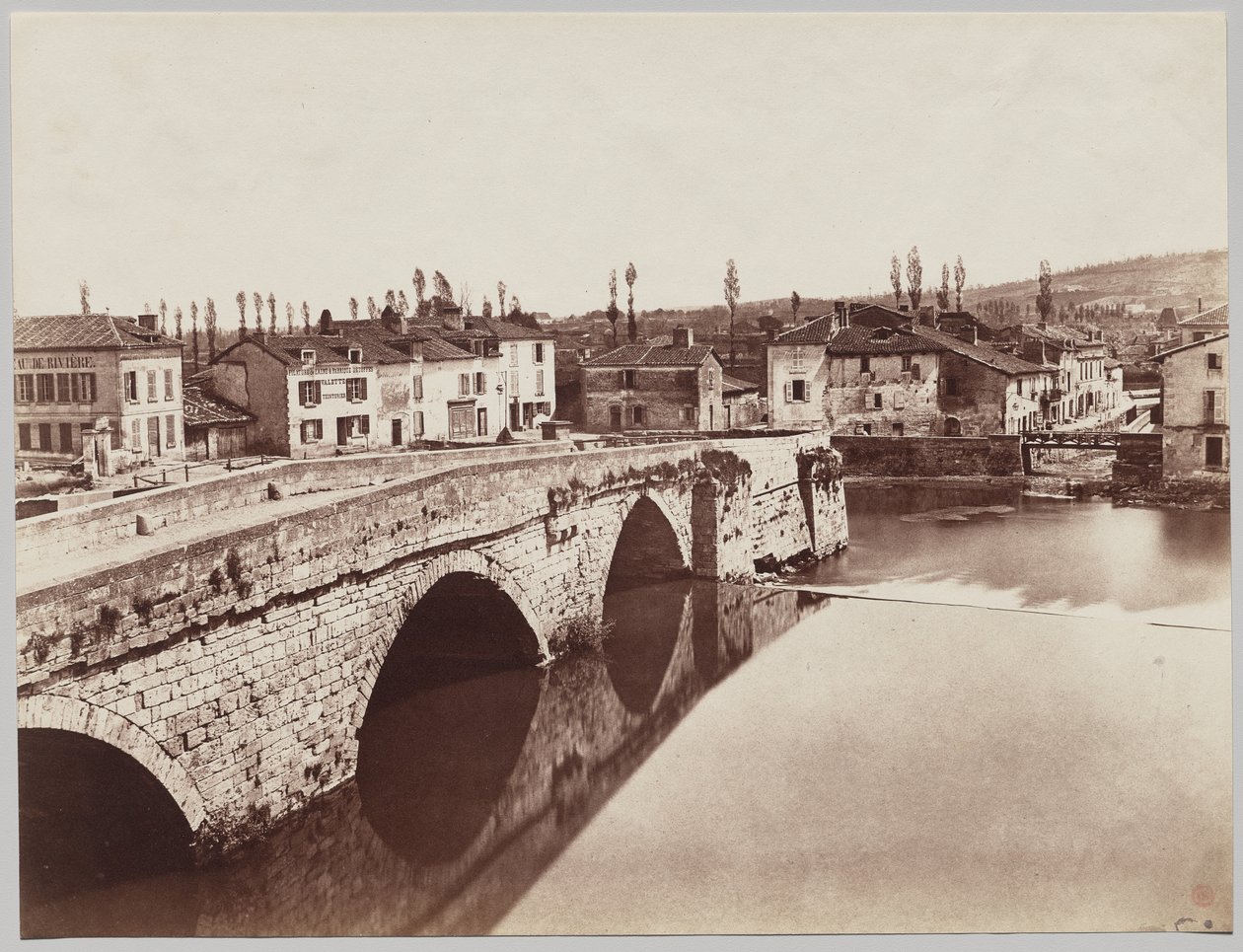 Périgeux. Il Ponte Tournepiche, lato a monte da Unknown artist