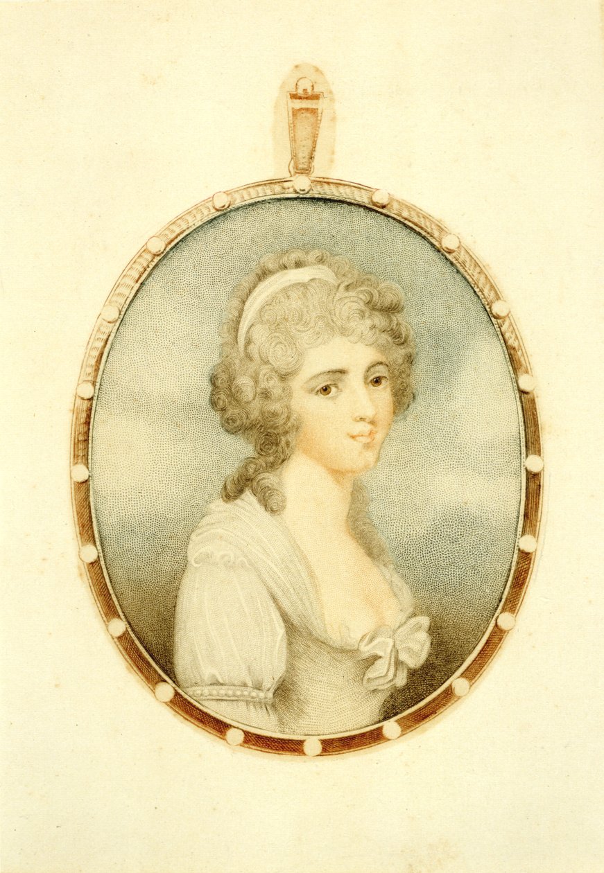 Ann (Nancy) Storace, soprano inglese da Unknown artist
