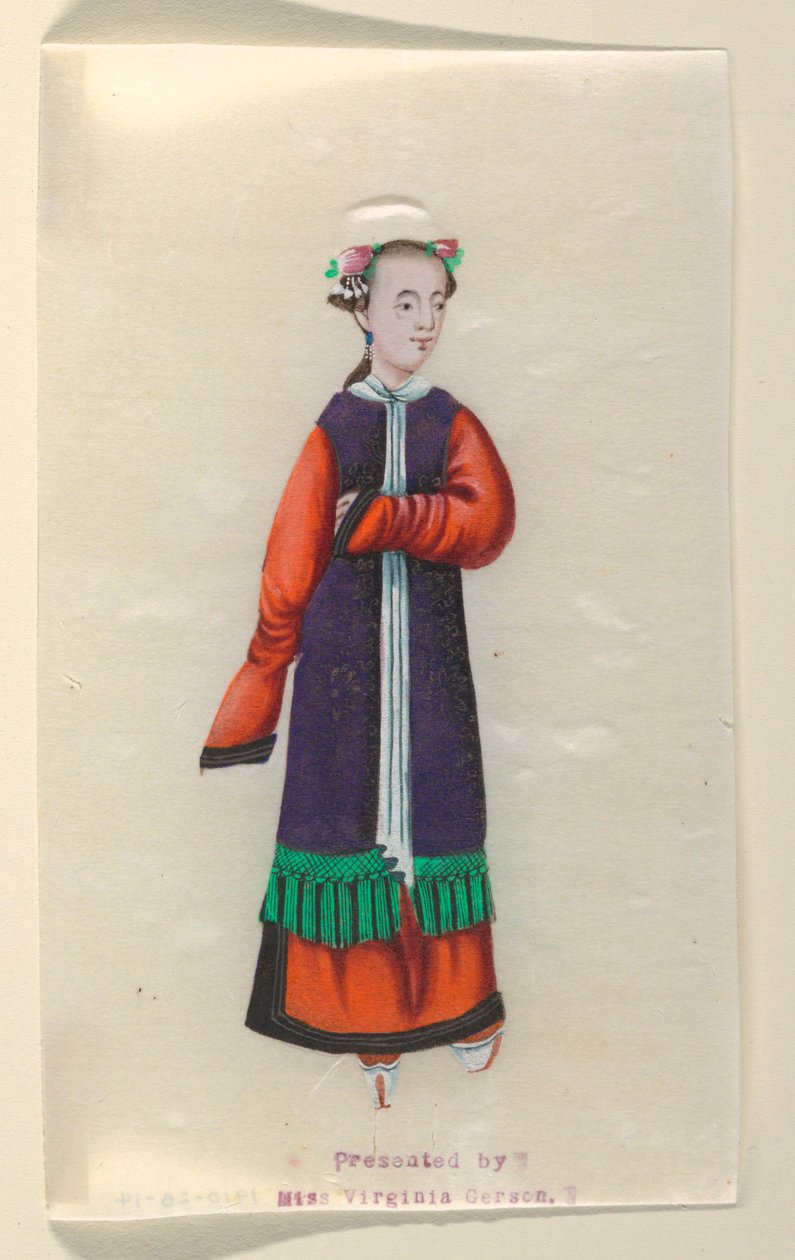 Signora in Piedi da Unknown artist