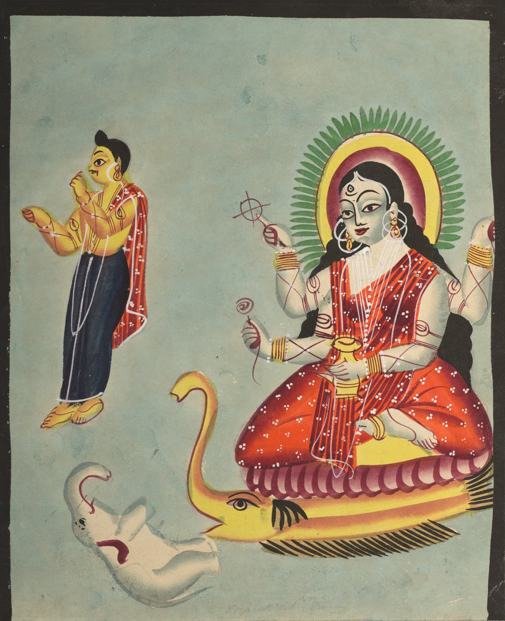 La Dea Ganga da Unknown artist
